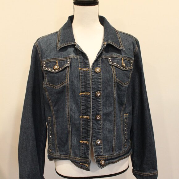 Cato Jean Jacket Size L - Picture 1 of 9